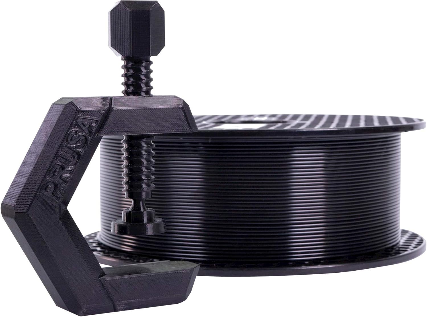 Prusament PETG Jet Black 1.75 mm 3D Printer Filament, 1 kg Spool, ±0.02 mm Precision