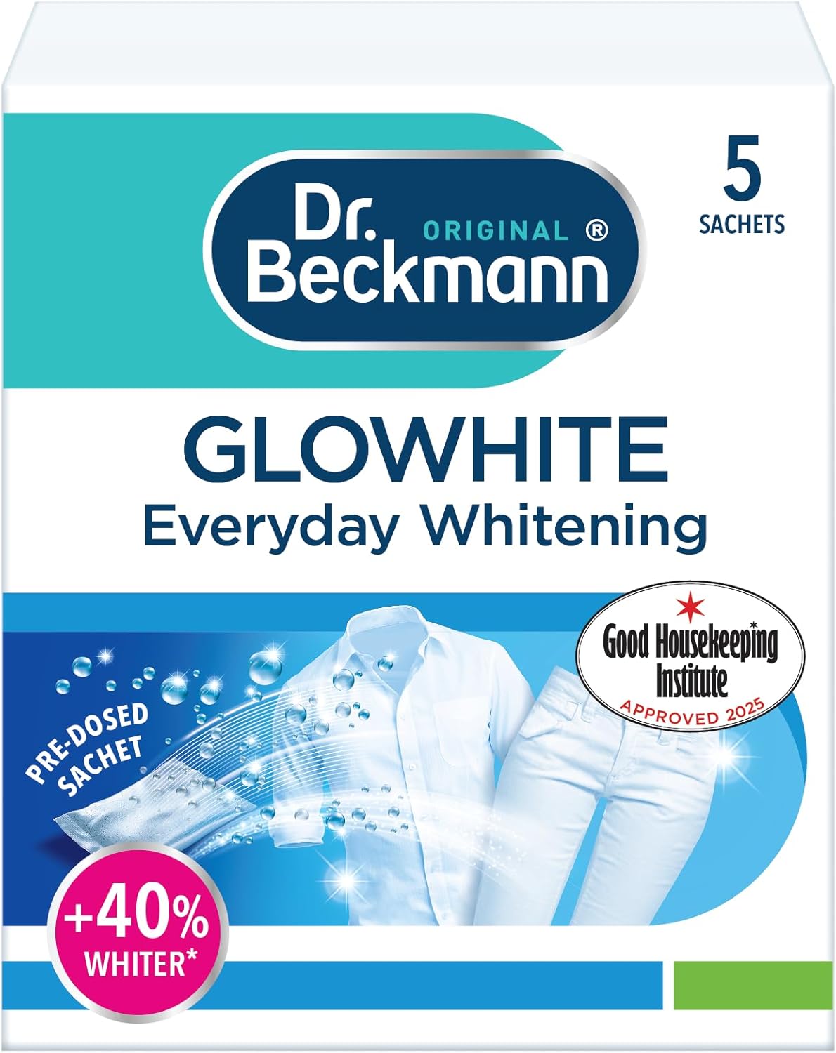 Dr.Beckmann Glowhite - 5 x 40g Sachets