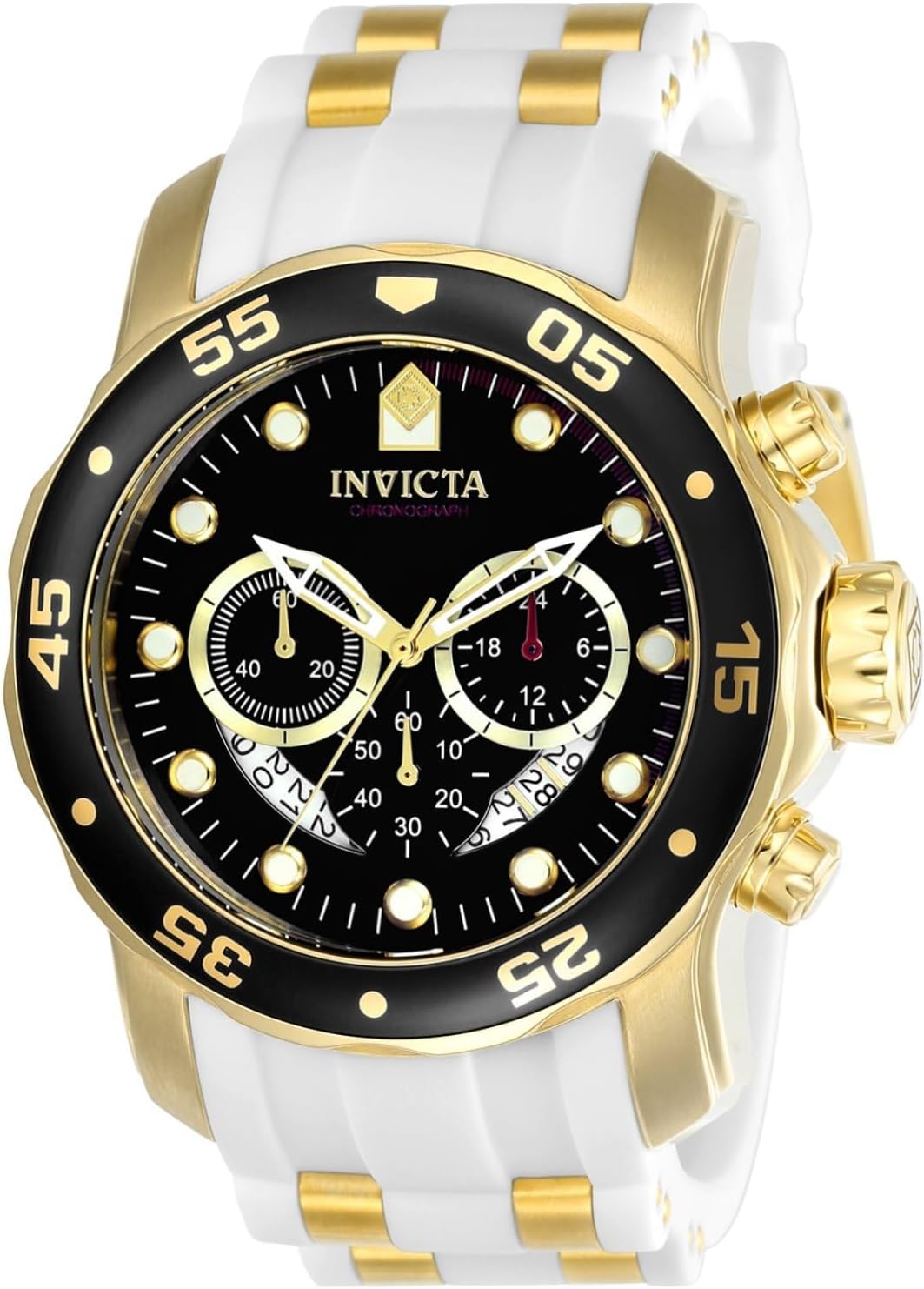 Invicta Men's 20289 Pro Diver Analog Display Quartz White Watch