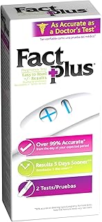 Clearblue Fact Plus Pregnancy Test, 2 Count