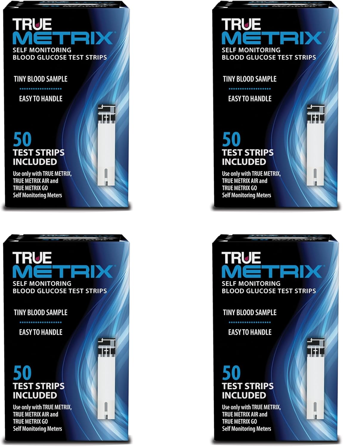4 x 50ct TRUE METRIX® NFRS Test Strips (200 Test Strips)