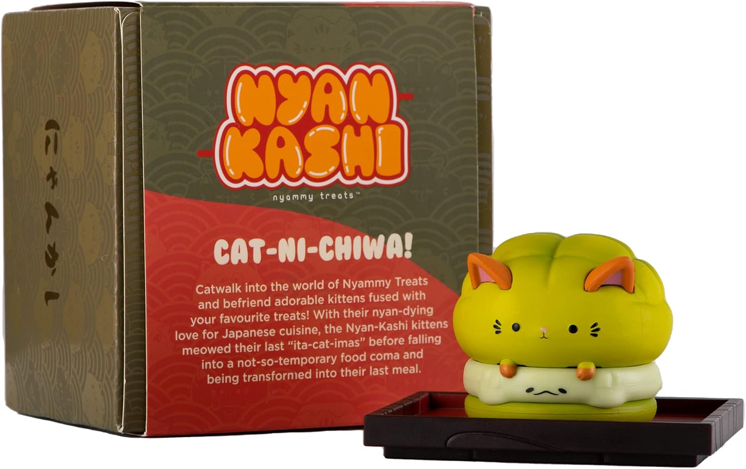 Mighty Jaxx Nyan Kashi by Nyammy Treats | Blind Box Toy Collectible Figurines | One Pack - Contains One Random Figure