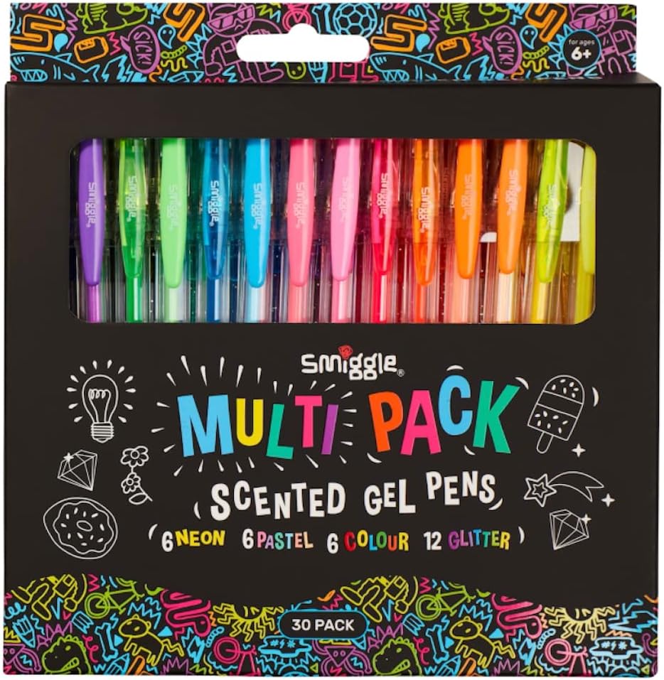 Smiggle Scented Gel Pens x 30