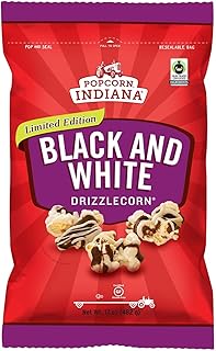 Popcorn, Indiana Drizzled Black and White Kettlecorn 17 oz. (pack of 3) A1