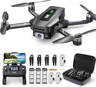TENSSENX GPS Drones with Camera for Adults 4K with Auto Return, 90 Mins Long Flight, Brushless Motor, Follow Me, Circle Fly, 5G WIFI Long Transmission, TSRC Q8 FPV RC Quadcopter for Adults Beginner Kids