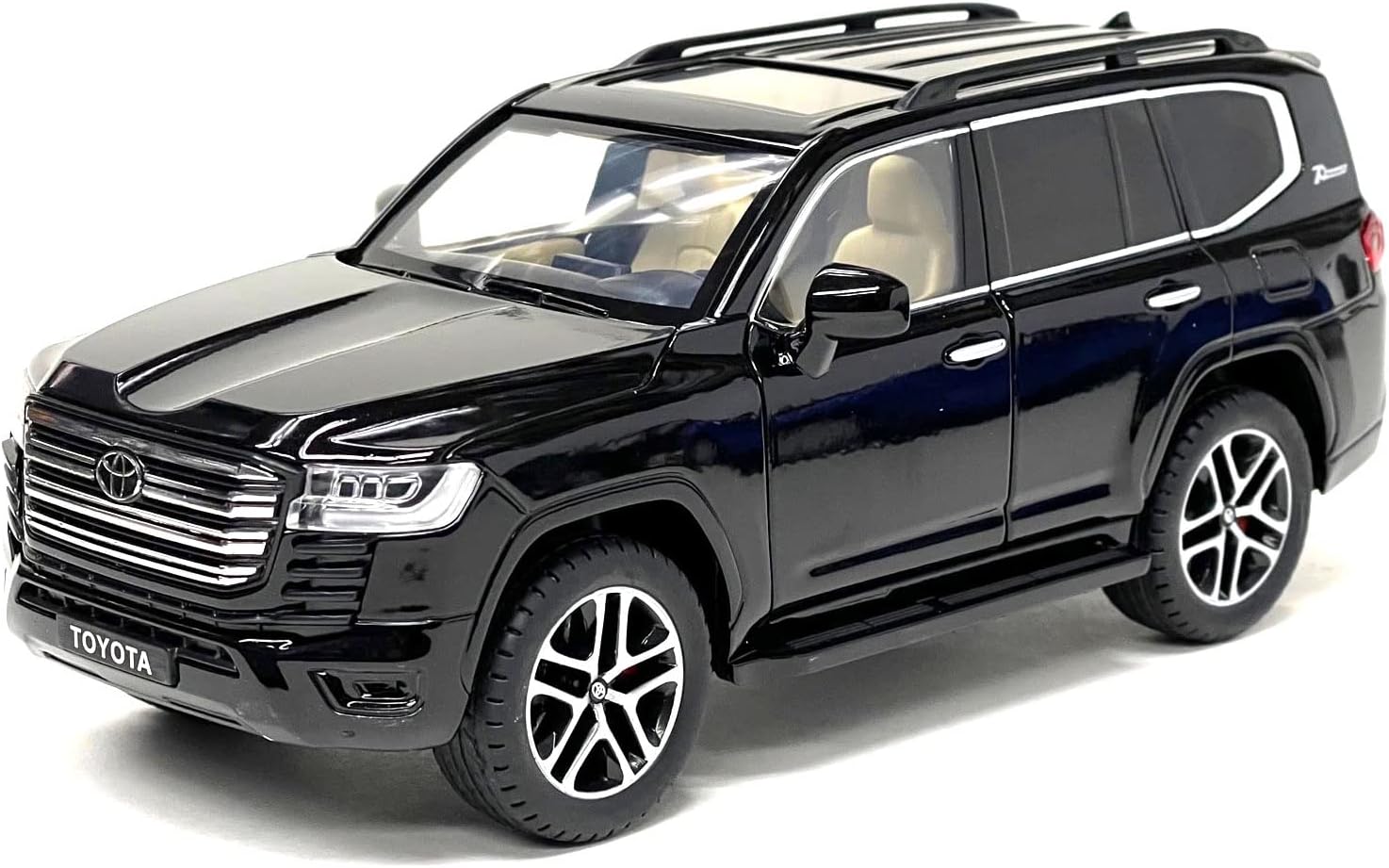 2023 Toyota Land Cruiser - Black - 1:24 - H08222BK