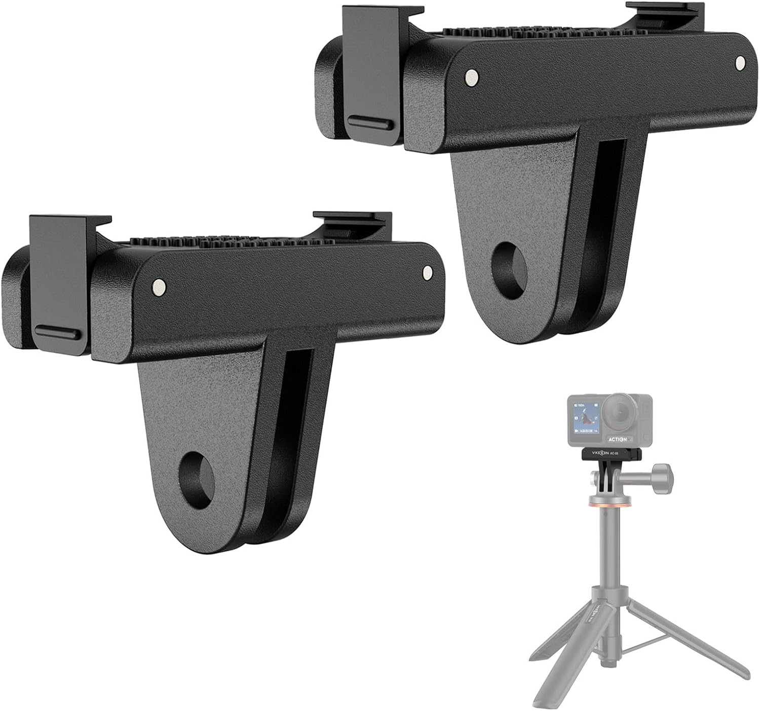 Vkesen Osmo Action Magnetic Quick-Release Adapter Mount, for DJI Osmo Action 5 Pro/4/3 - Osmo Action Accessories