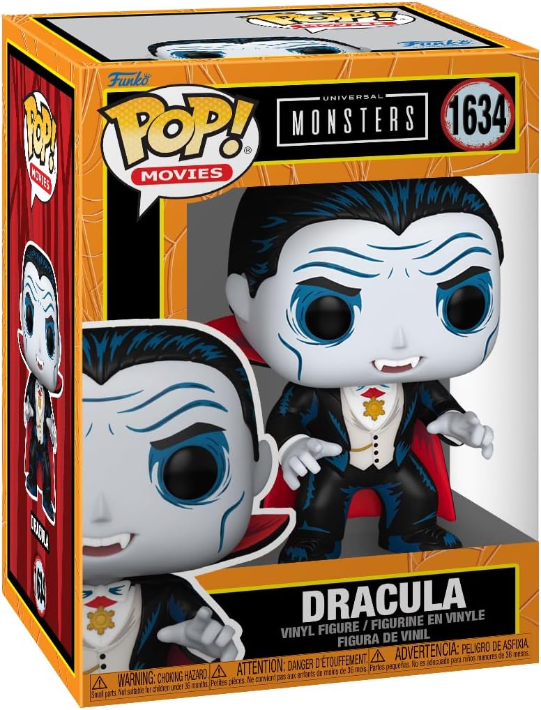 Funko Pop!​ Movies: UM - Dracula​ - Universal Monsters - Collectable Vinyl Figure - Gift Idea - Official Merchandise - Toys for Kids & Adults - Movies Fans - Model Figure for Collectors and Display