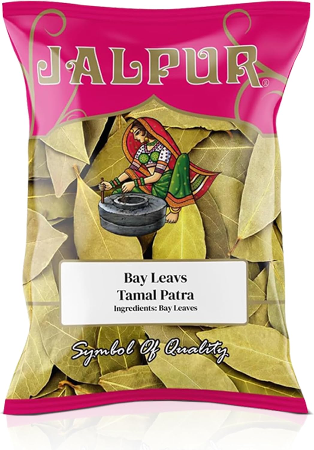 JALPUR MILLERS Whole Dried Bay Leaves 100g - Premium Aromatic Spice for Cooking, Seasoning, Soups, Stews, Biryani, Rice, and Curries - Ideal for Home Cooking - Vegan - Non-GMO - Tej Patta