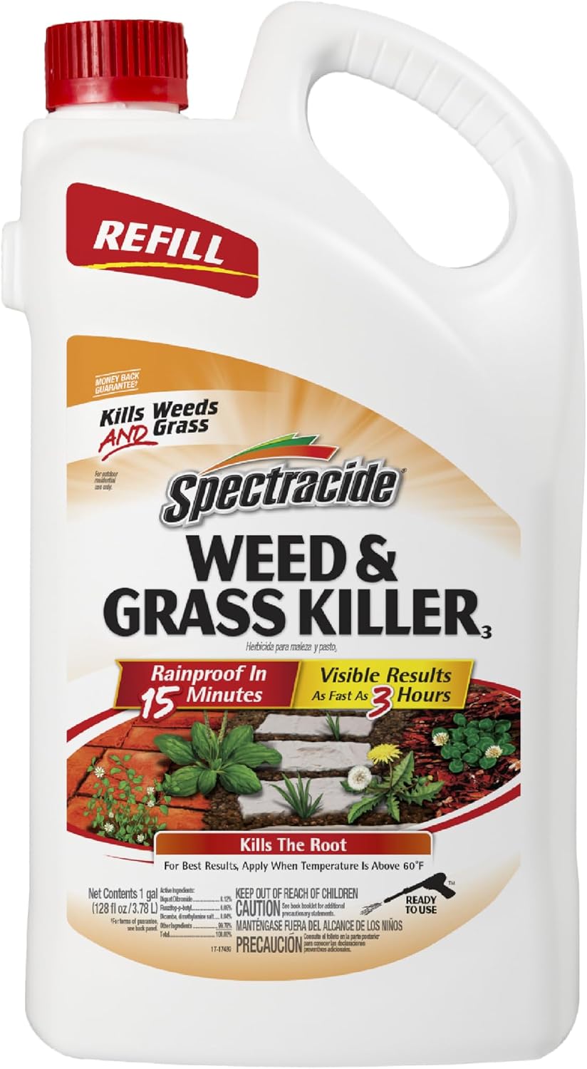 Spectracide Weed & Grass Killer for Driveways & Walkways, 1 Gal