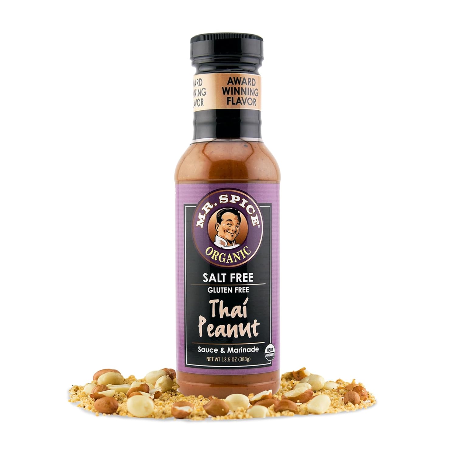 Mr. Spice Organic - Salt Free Sauce (Thai Peanut, Single)