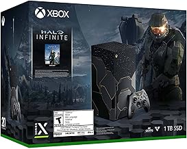 Microsoft 1TB Xbox Series X Halo Infinite Limited Edition Bundle - Backward Compatible with Thousands of Games, 16GB GDDR6 Memory, 4K UHD Blu-Ray, Up to 8K HDR