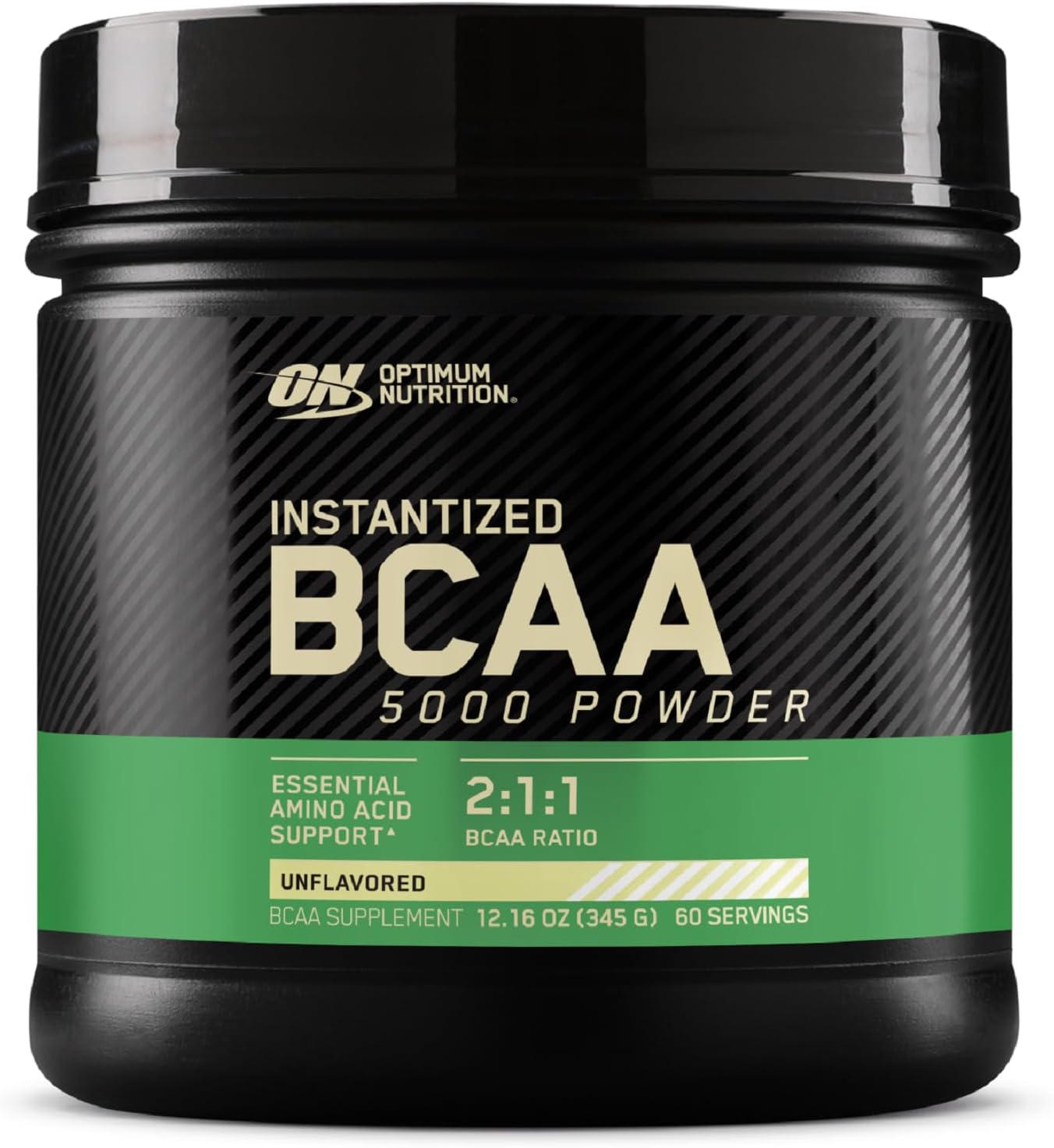 Optimum Nutrition Instantized BCAA Powder, Unflavored, Keto Friendly Branched Chain Essential Amino Acids Powder, 5000mg, 60 Servings (Packaging May Vary)