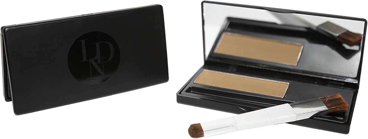 LDN Professional Root Cover Up Kit - No.1 Root Concealer and Touch Up, Covers Regrowth & Hides Grey Hairs Instantly. Non-Oily or Flaking Mineral System Blend Colours Looking Natural 6g (Dark Blonde)