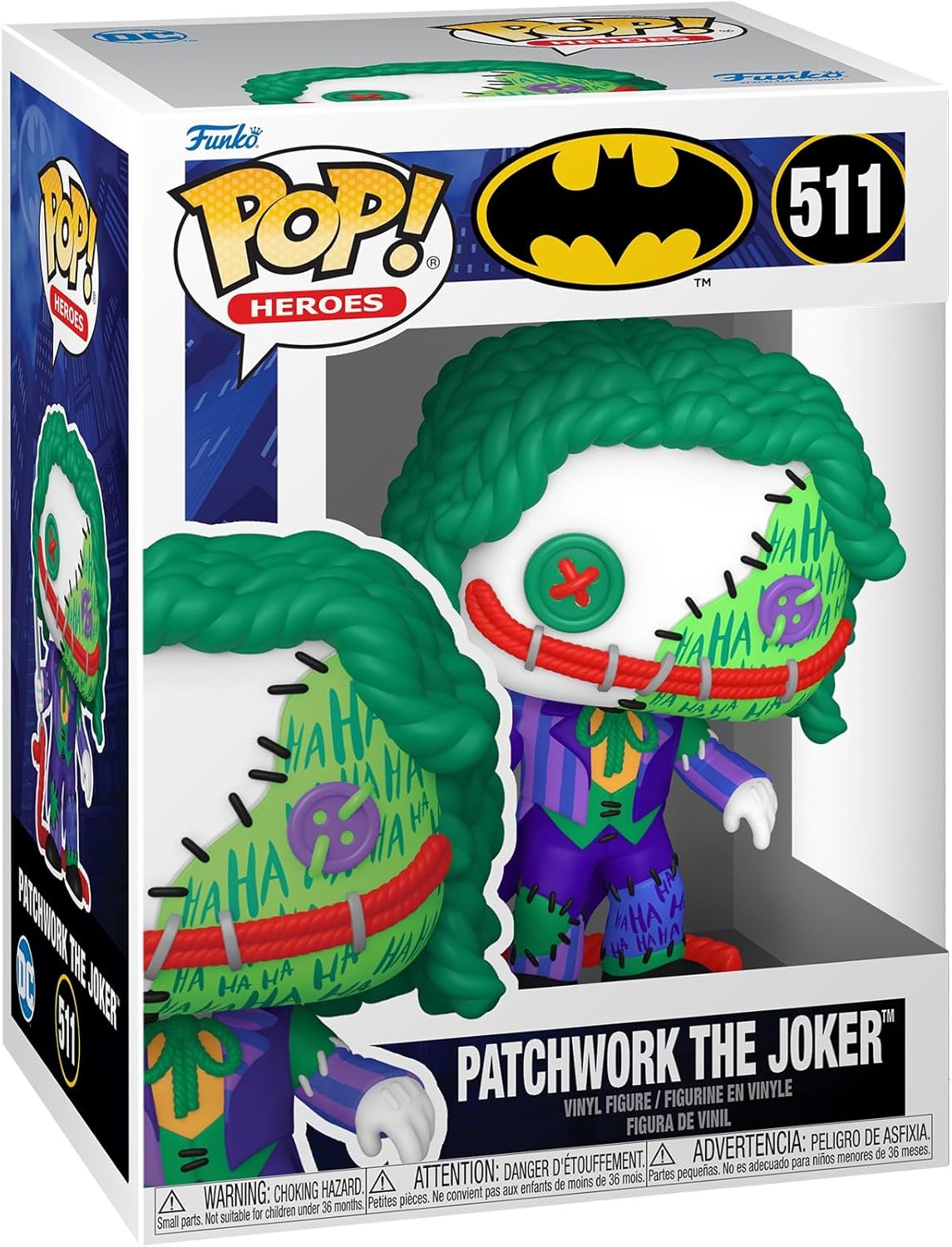 Funko Pop! Animation: Patchwork - the Joker​ - DC Comics - Collectable Vinyl Figure - Gift Idea - Official Merchandise - Toys for Kids & Adults - Comic Books Fans - Model Figure for Collectors