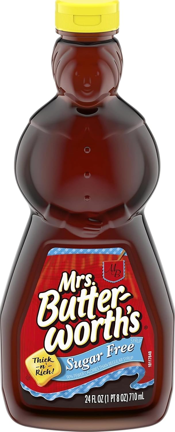 Mrs. Butterworth's Sugar Free Thick and Rich Pancake Syrup, 24 oz