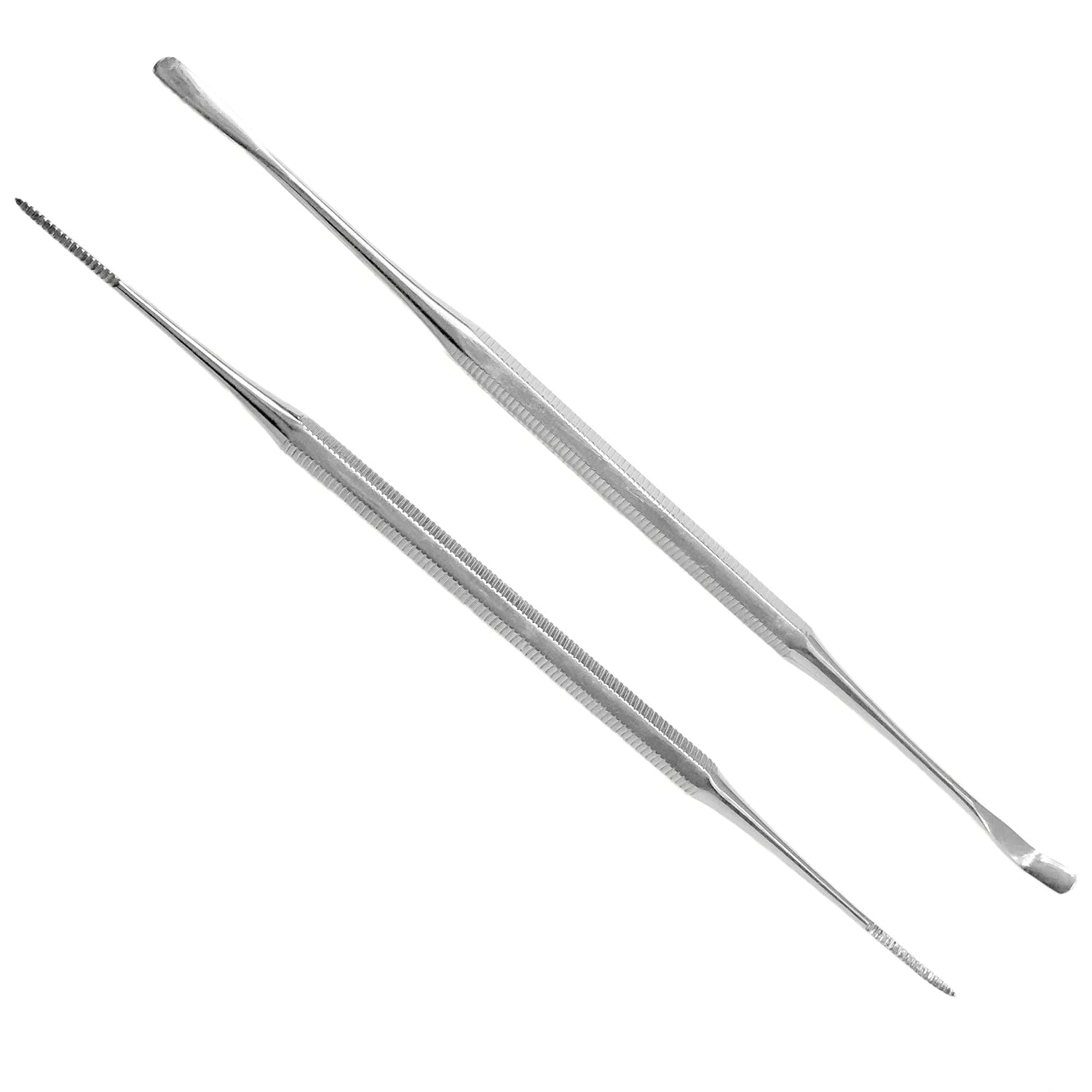 KHOM Ingrown Toenail Removal Kit | Stainless Steel File & Lifter Set for Pain Relief & Nail Care | Professional Pedicure & Podiatry Tools for Nail Trimming, Under Nail Cleaning and Grooming