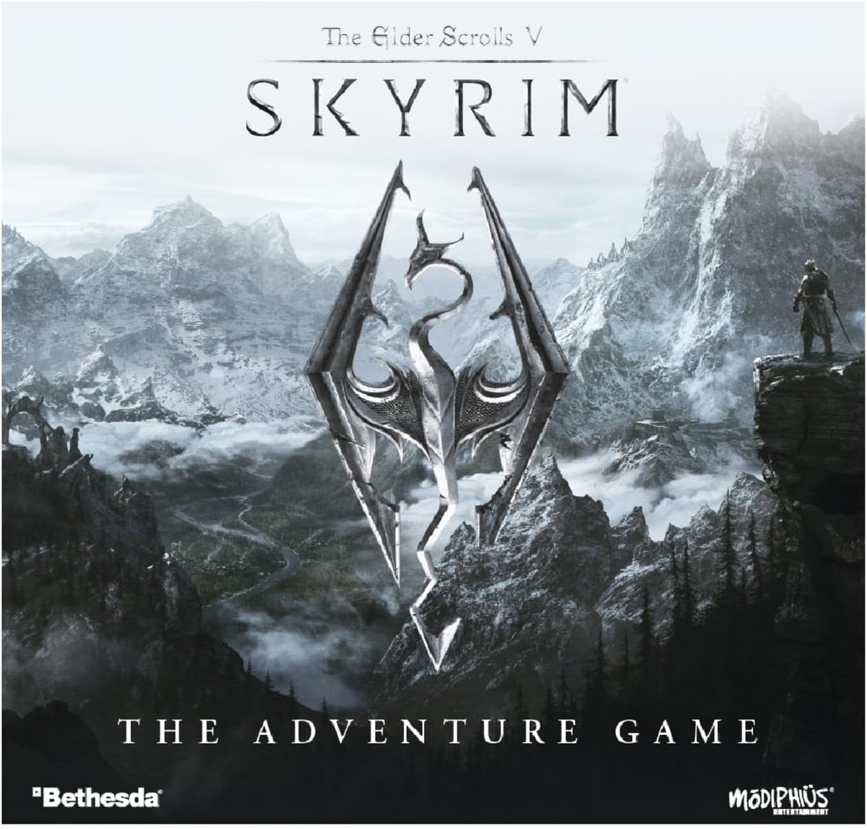 Modiphius The Elder Scrolls V: Skyrim The Adventure Game - Dungeon Crawling Strategy with Tabletop Miniatures for Kids & Adults, Ages 14+, 1-4 Players, 60-120 Minute Playtime