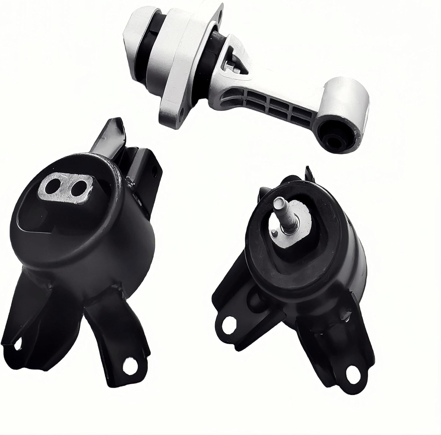 Engine Motor Transmission Mount 3 Kit Compatible with Hyundai Accent 2012-2017 Veloster/Kia Rio/Forte 1.6L/El-an-tra 2011-2016/Coupe 2014 1.8L 9797 9758 9761 A71004 A71029 A71020