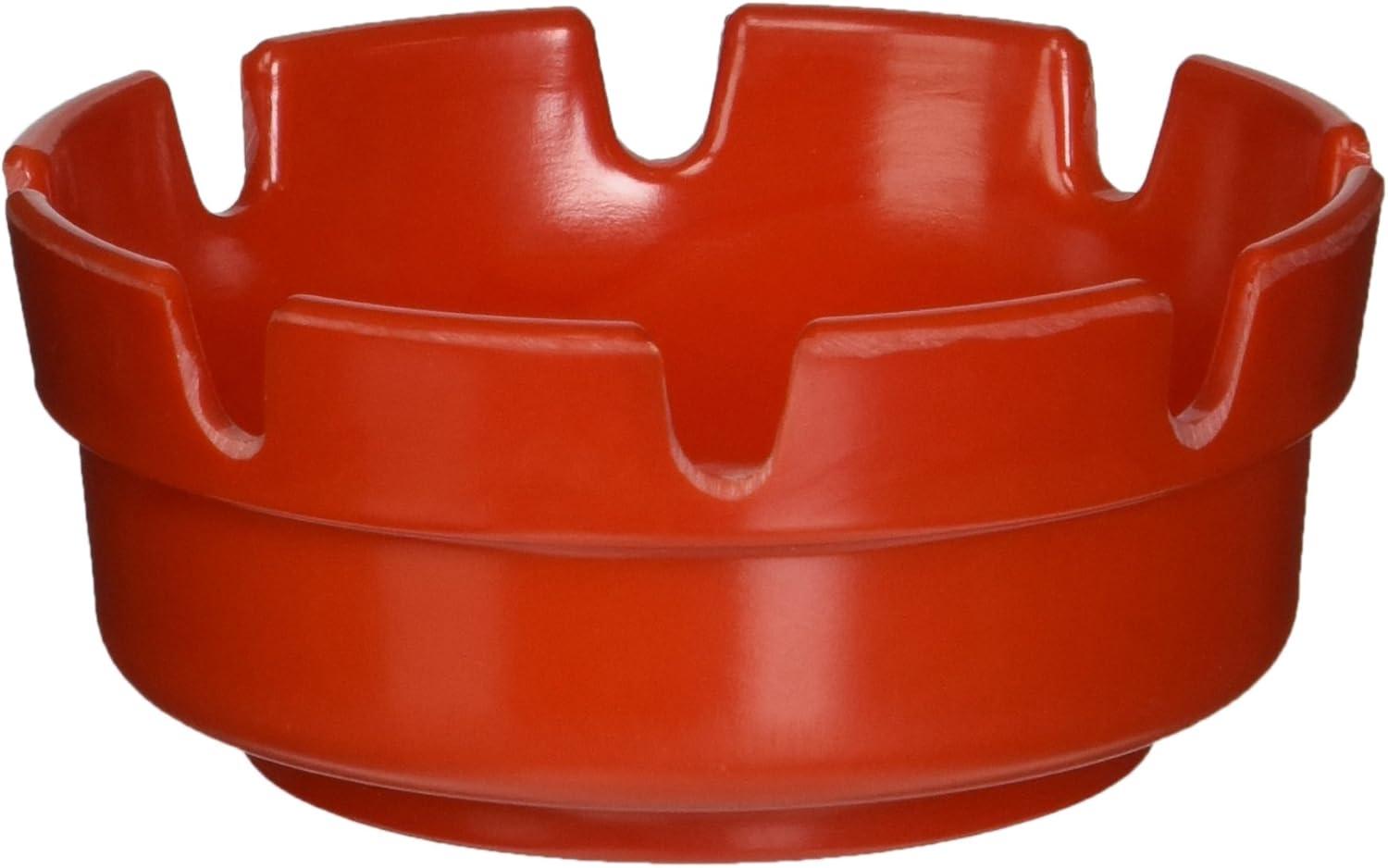 Winco 12 Piece Round Ashtray, 4-Inch, Red