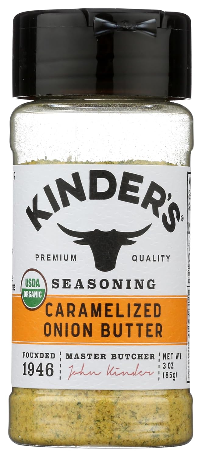 KINDERS Organic Caramelized Onion Butter Seasoning, 3 OZ