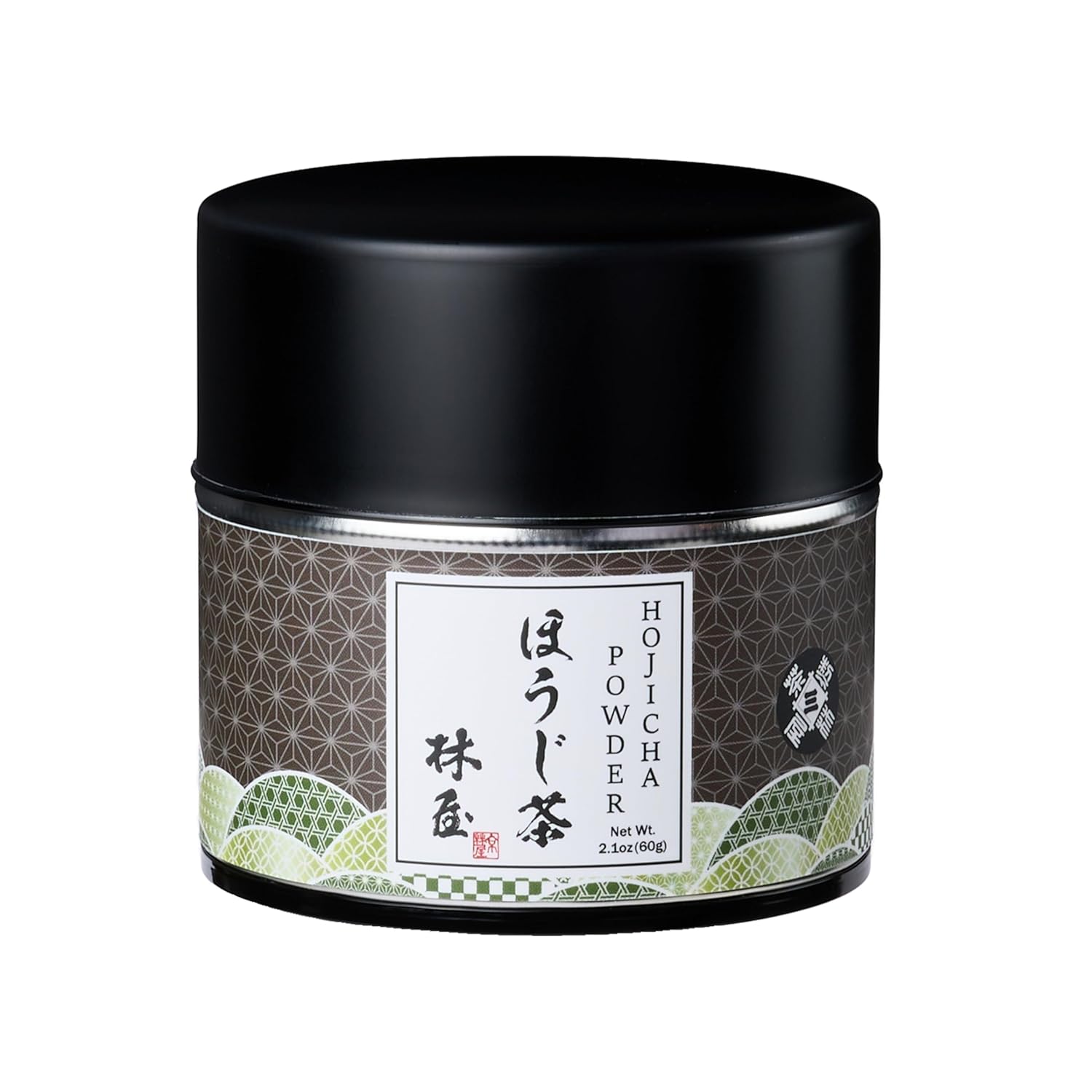 KYOHAYASHIYA Hojicha Powder, Kyoto Uji, Japanese Roasted Green Tea Latte Powder, Low caffeine (60g / 2.1oz)