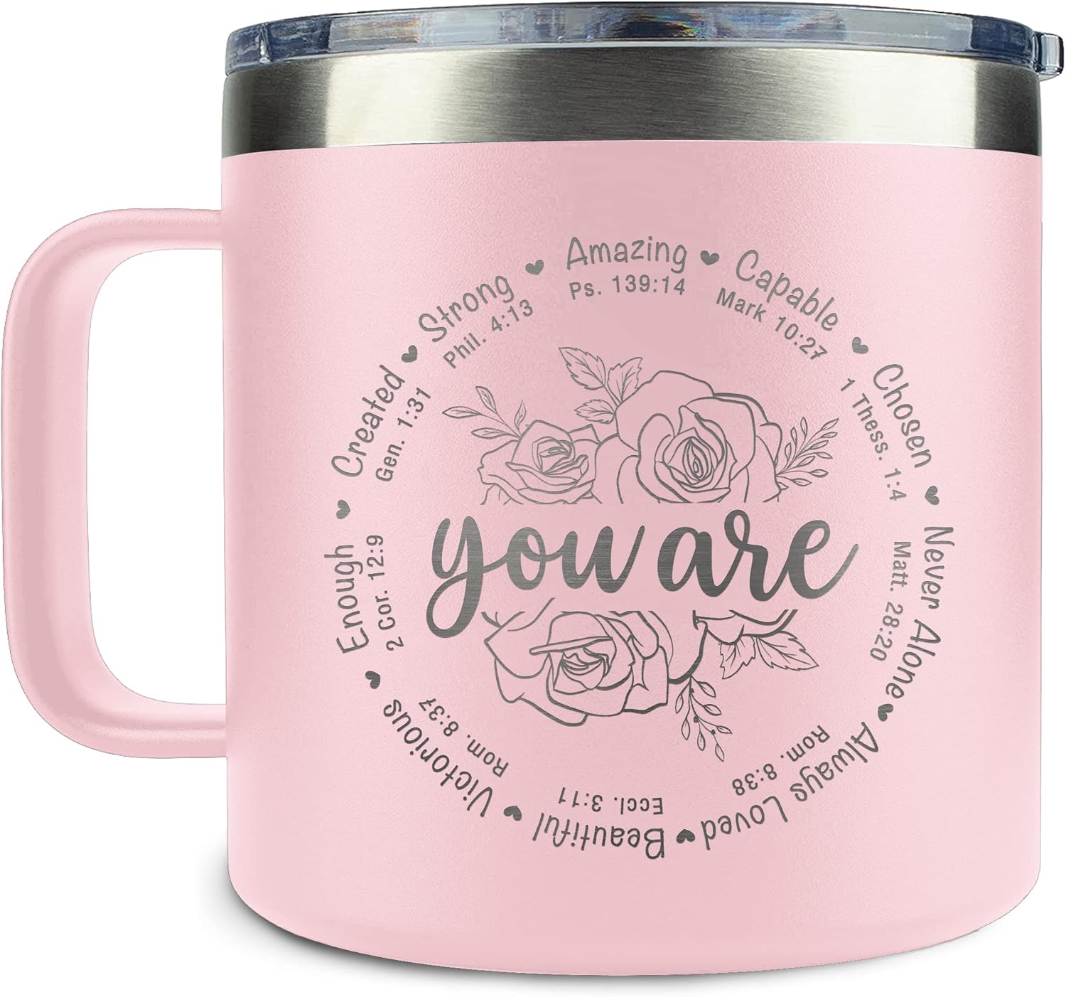 Christian Gifts for Women - Religious Gifts for Women - Birthday Gifts for Mom, Grandma, Sister, Friend, Coworker, Women - Christmas Gifts - Inspirational Spiritual Catholic Gifts Women - 14 Oz Mug