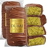 2-Pack Dubai Chocolate Bar Pistachio Knafeh - 8oz Luxury Rich Milk Chocolate, Individually Wrapped Fresh, Premium Pistachio Cream Katafi Filling