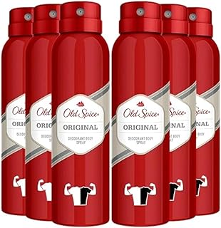 Old Spice Deodorant Body Spray, Original Scent, 5.1 oz. (Pack Of 6)