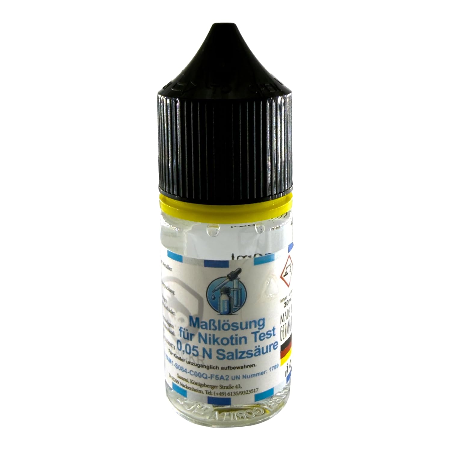Standard Solution for Nicotine Test - 30ml