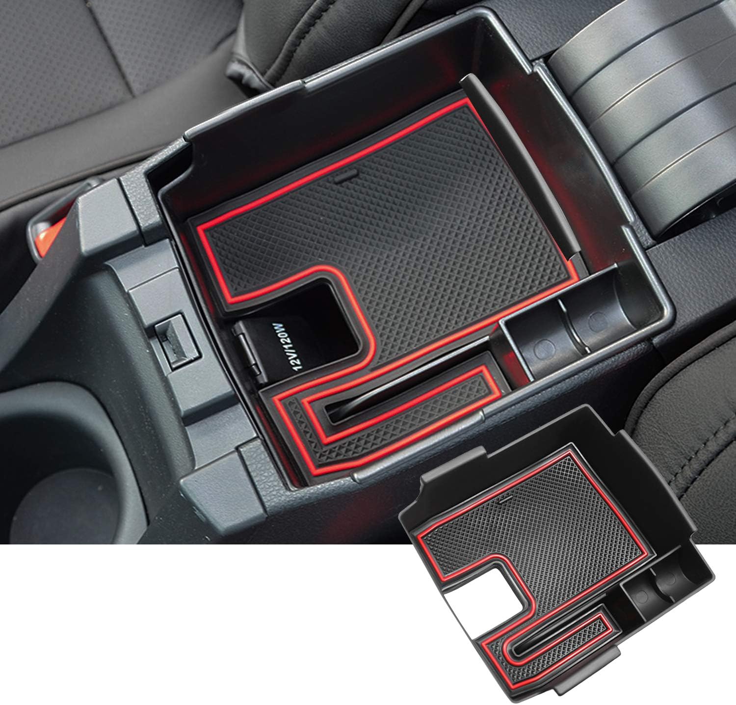 CDEFG Compatible with Toyota Corolla E210 2019-2023 2024 Car Centre Console Armrest Collection Tray Car Multifunctional Storage Box Organiser Interior Accessories