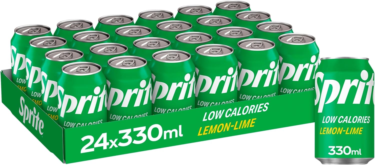 Sprite Can Original 330 ml (Pack of 24)