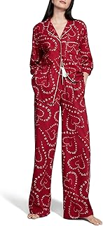 Victoria's Secret Flannel Long Pajama Set, Women's Sleepwear (XS-XXL)