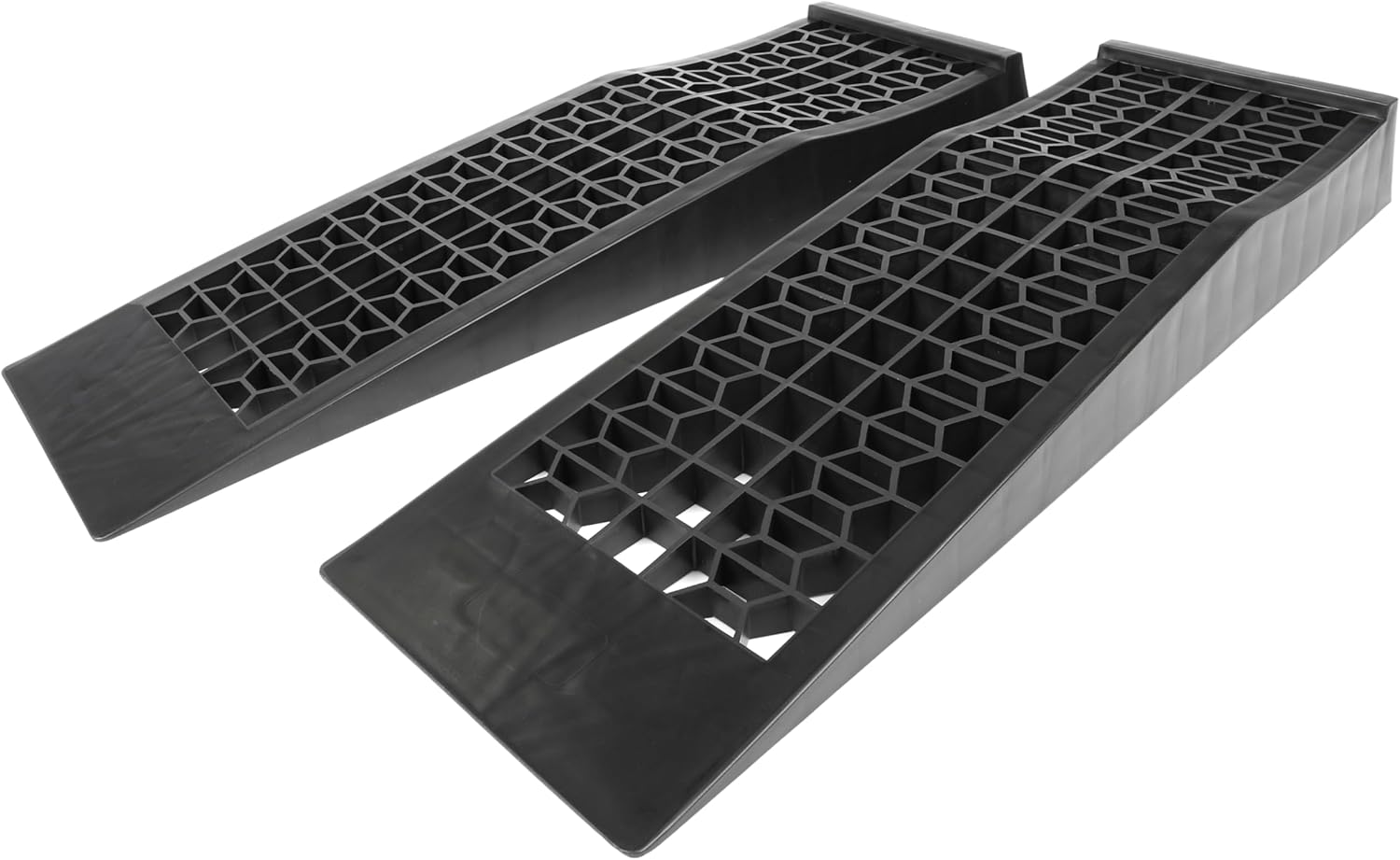 MaxxHaul 50516 4,400 lb. Capacity Low Profile Car Ramps, 2-Count, Black (Pack of 1)