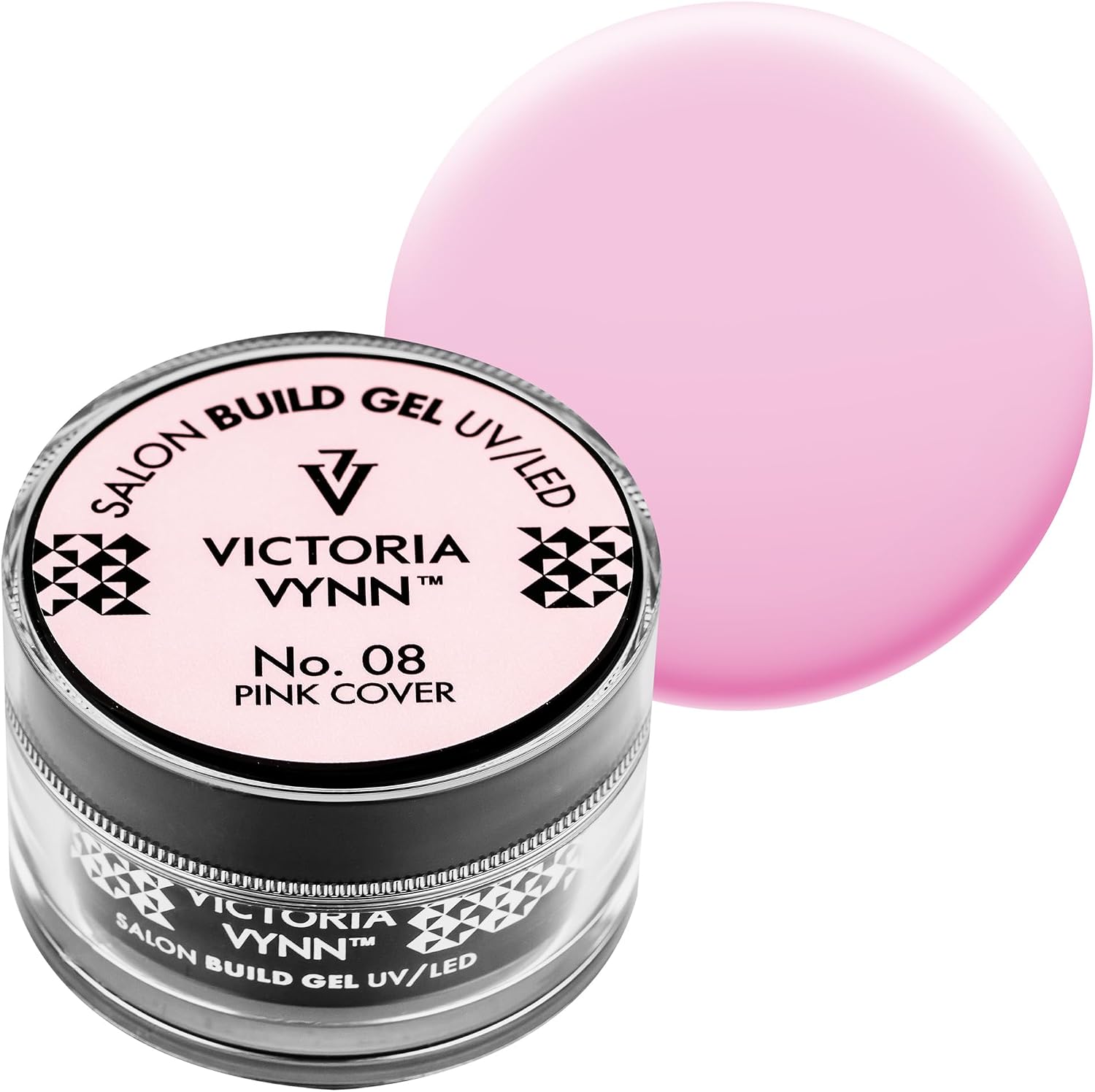 VICTORIA VYNN Build Gel No.08 Pink Cover 50ml – UV/LED Builder Nail Gel