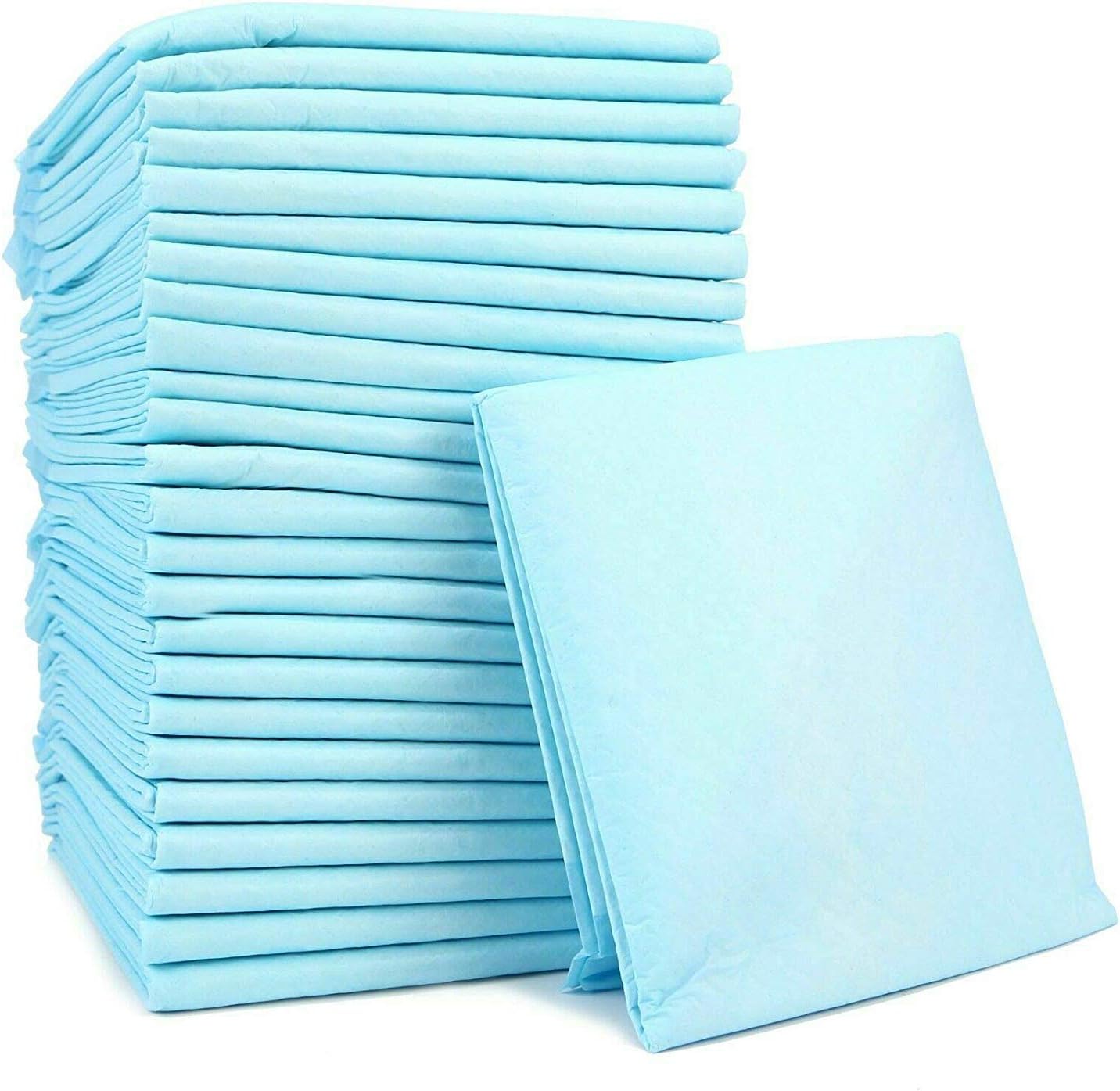 45 Pack 60x40cm Disposable Baby Changing Mats Incontinence Bed Sheets Potty Pee Mats Bed Pads High Absorbency Underpads Potty Babies Waterproof Urine Diaper