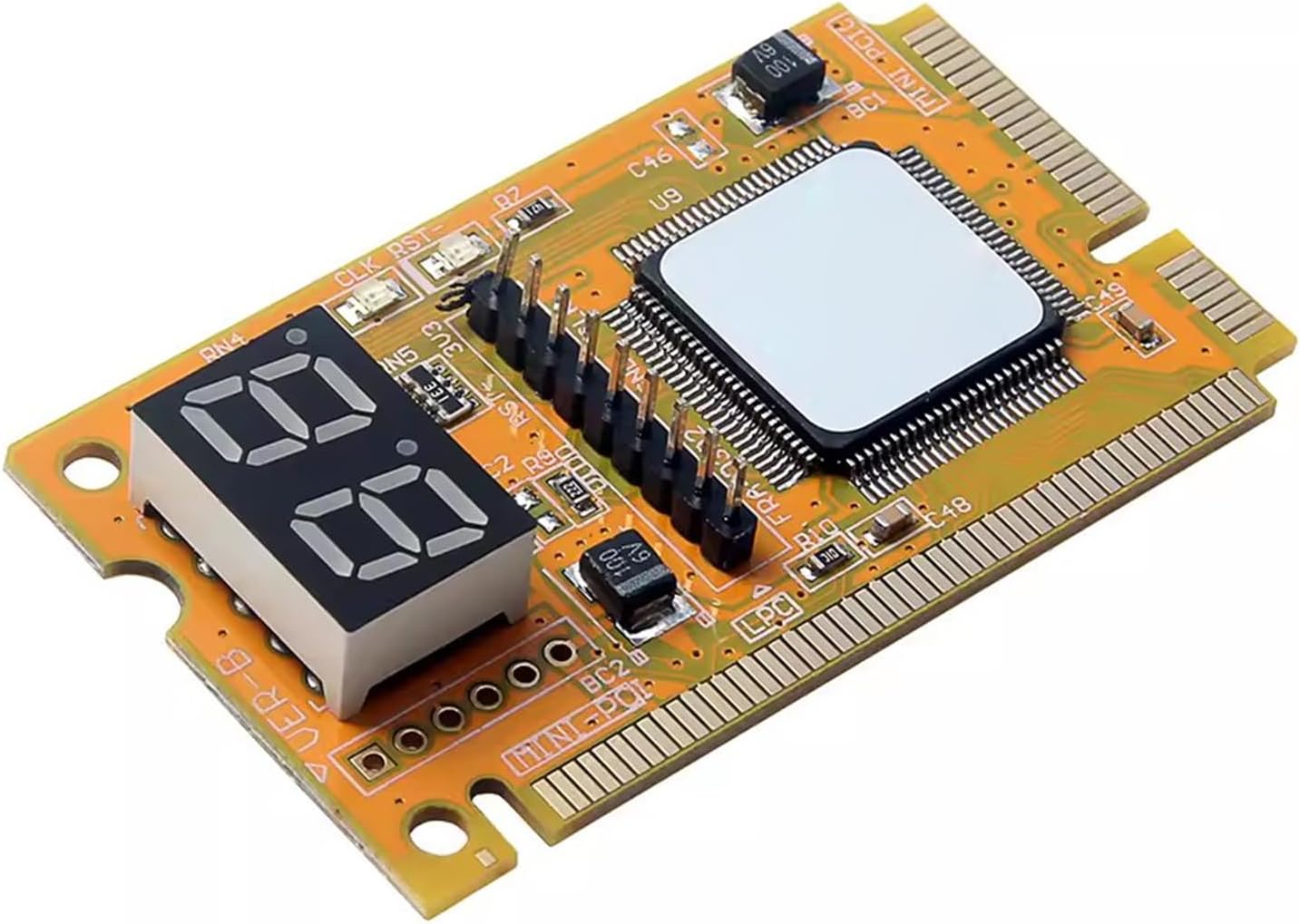 SELVFZ Comprehensive Laptops Repair Aid PCI PCIE LPC Tester Maintenance Identify Hardware Problem Easily For Laptops Testing Laptop Hardware Diagnostics