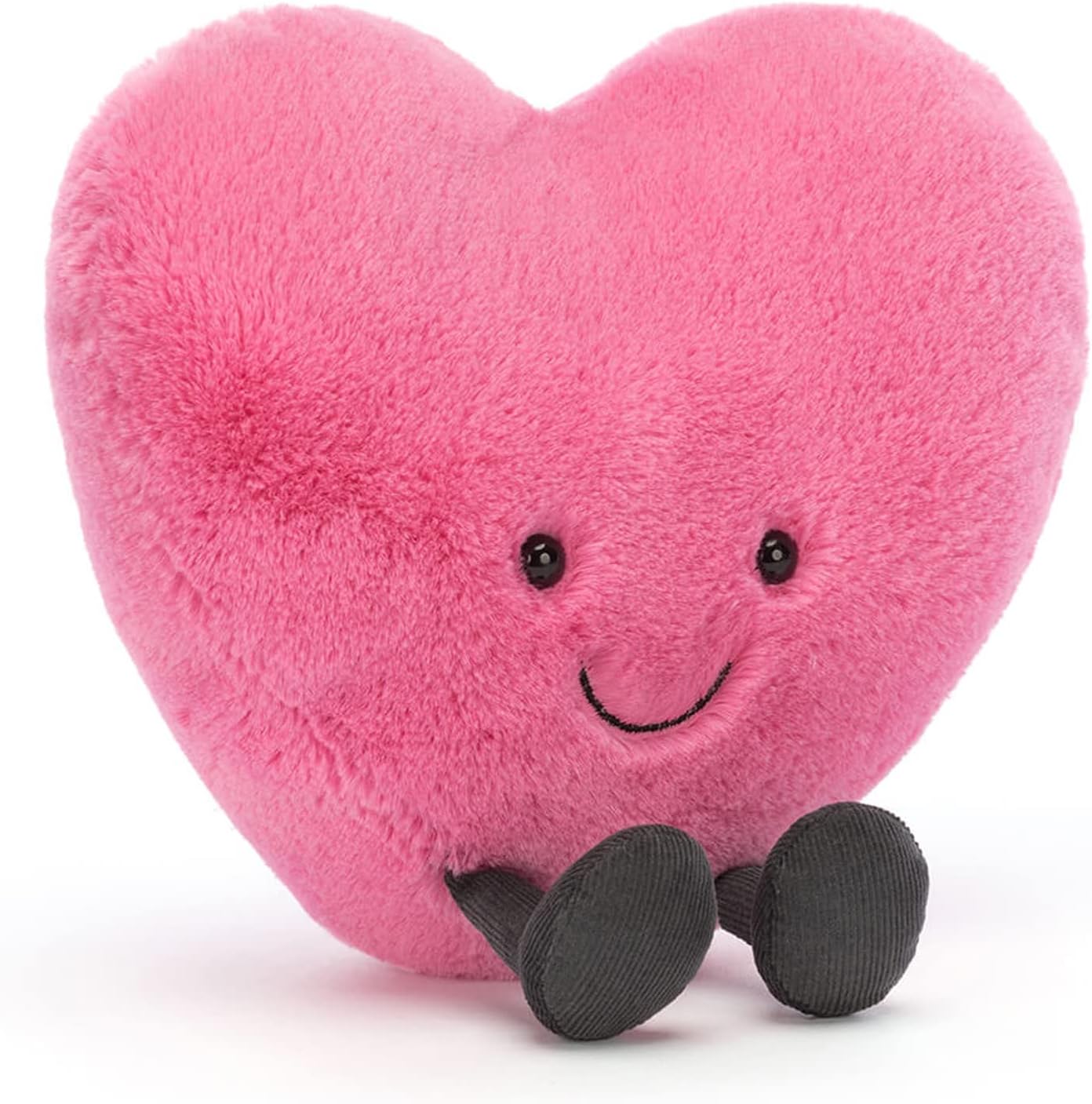 Jellycat Large Amuseable Pink Heart Collectable Stuffed Plush Decoration
