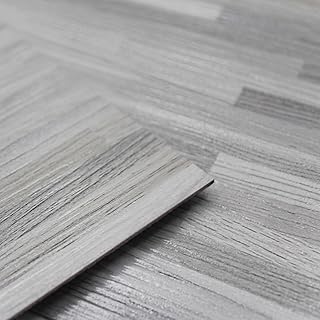 Peel and Stick Tile 36 PCS Vinyl Flooring - 36" x 6", Waterproof Wood Flooring Planks for Bathroom, Kitchen, Cover 54 Sq. Ft
