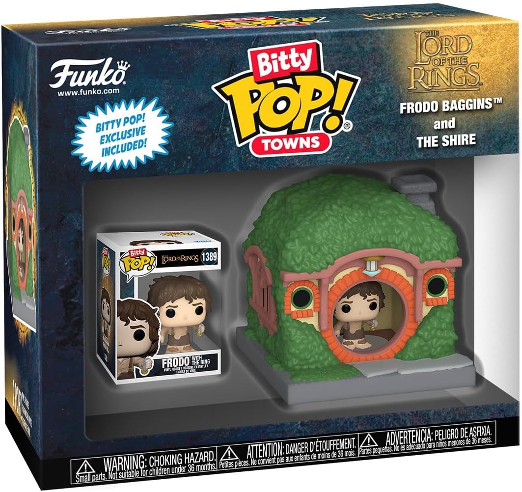 Funko Pop! Bitty Town: Lord of The Rings - Frodo Baggins and The Shire