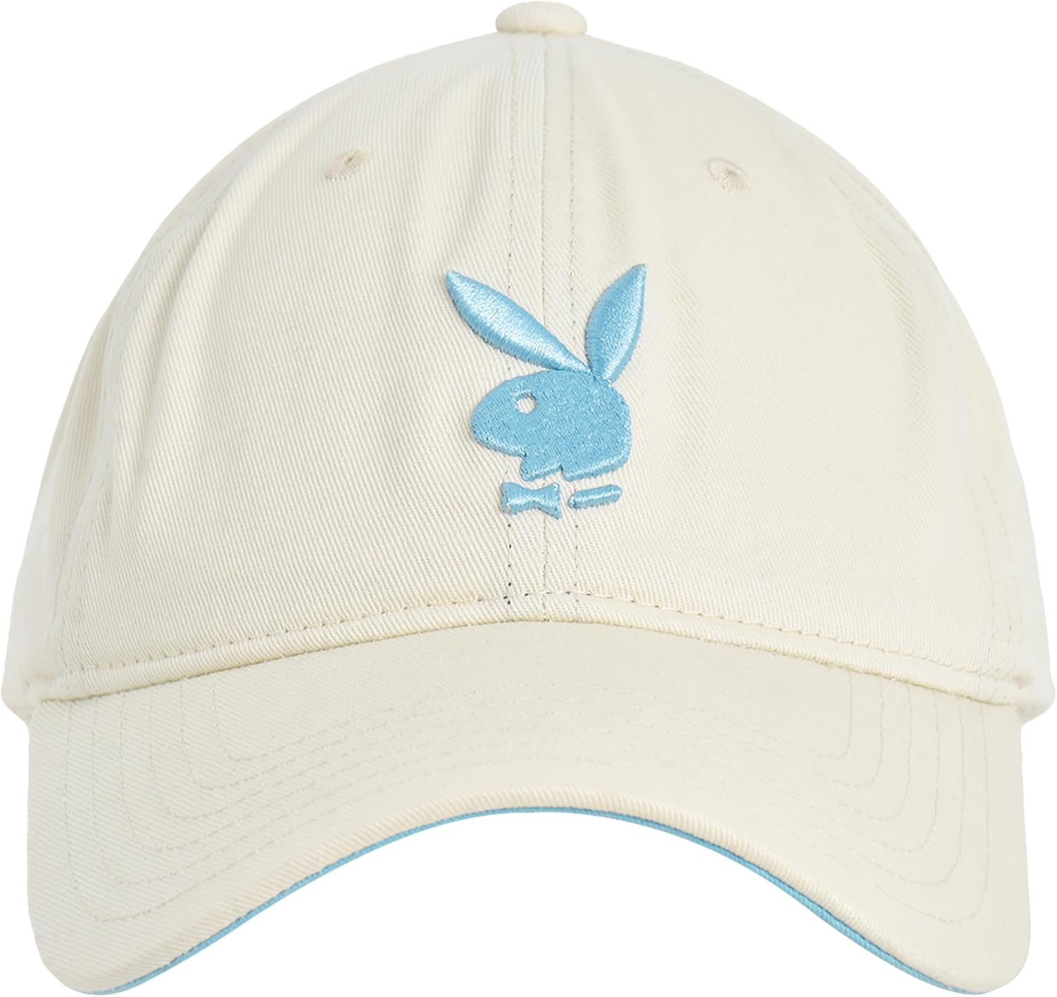 Concept One Unisex Adult Playboy Dad Hat, Cotton Twill Adjustable Baseball Cap with Curved Brim