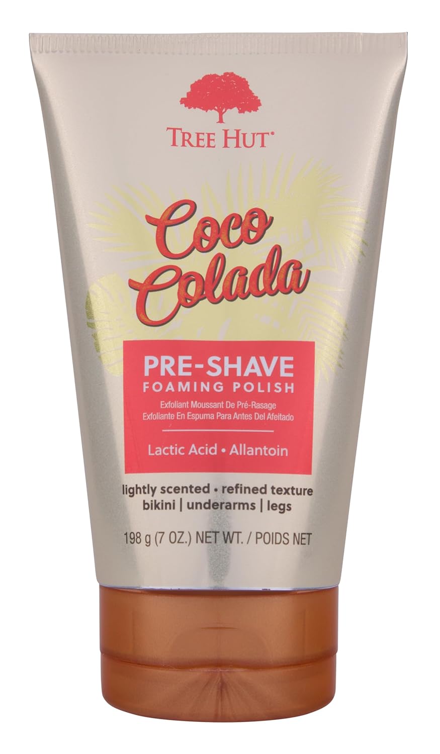 Tree Hut Coco Colada Shave Prep Polish, Gently Soothe & Prep Skin for an Even Closer Shave, Exfoliating Shave Essential,7 fl oz.