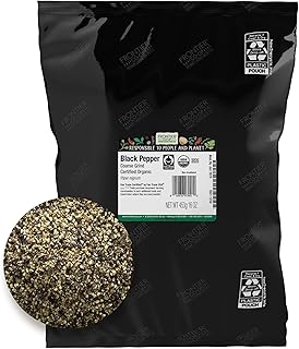 Frontier Co-op Organic Fair Trade Black Pepper (Coarse Grind) 1lb