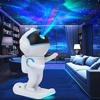Star Projector, Astronaut Galaxy Projector, Galaxy Night Light Projector for Bedroom,Nebula Night Light 360° Adjustable with Remote,Gift for Kids Adults for Ceiling,Birthdays,Christmas,Valentine's Day