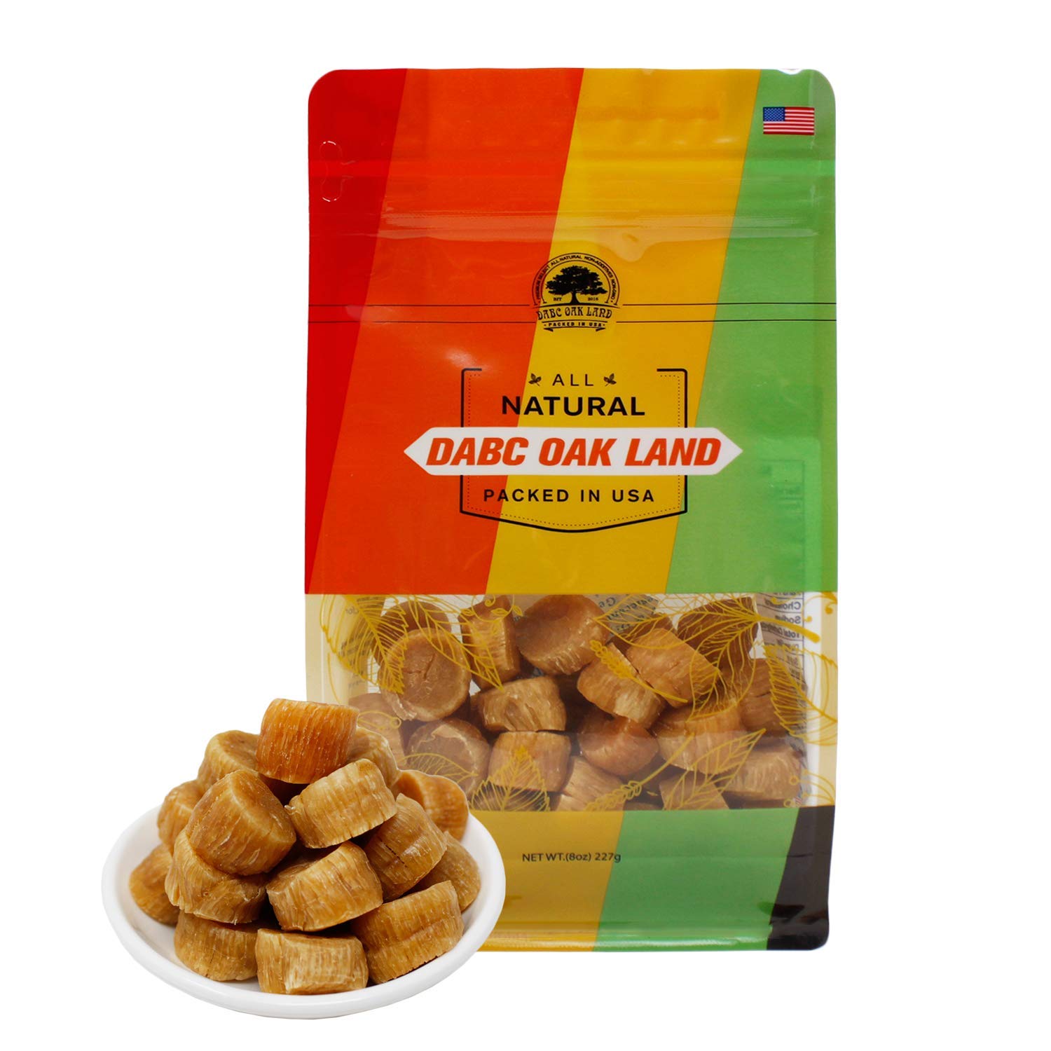 DOL Natural Sun Dried Top Graded Japan Scallop Conpoy 16oz/bag ホタテ貝 大干贝 瑶柱淡干 扇贝海鲜干 Dried Seafood Dried Scallops Grocery Gourmet Food Meat Seafood Seafood (Large 16oz/bag)