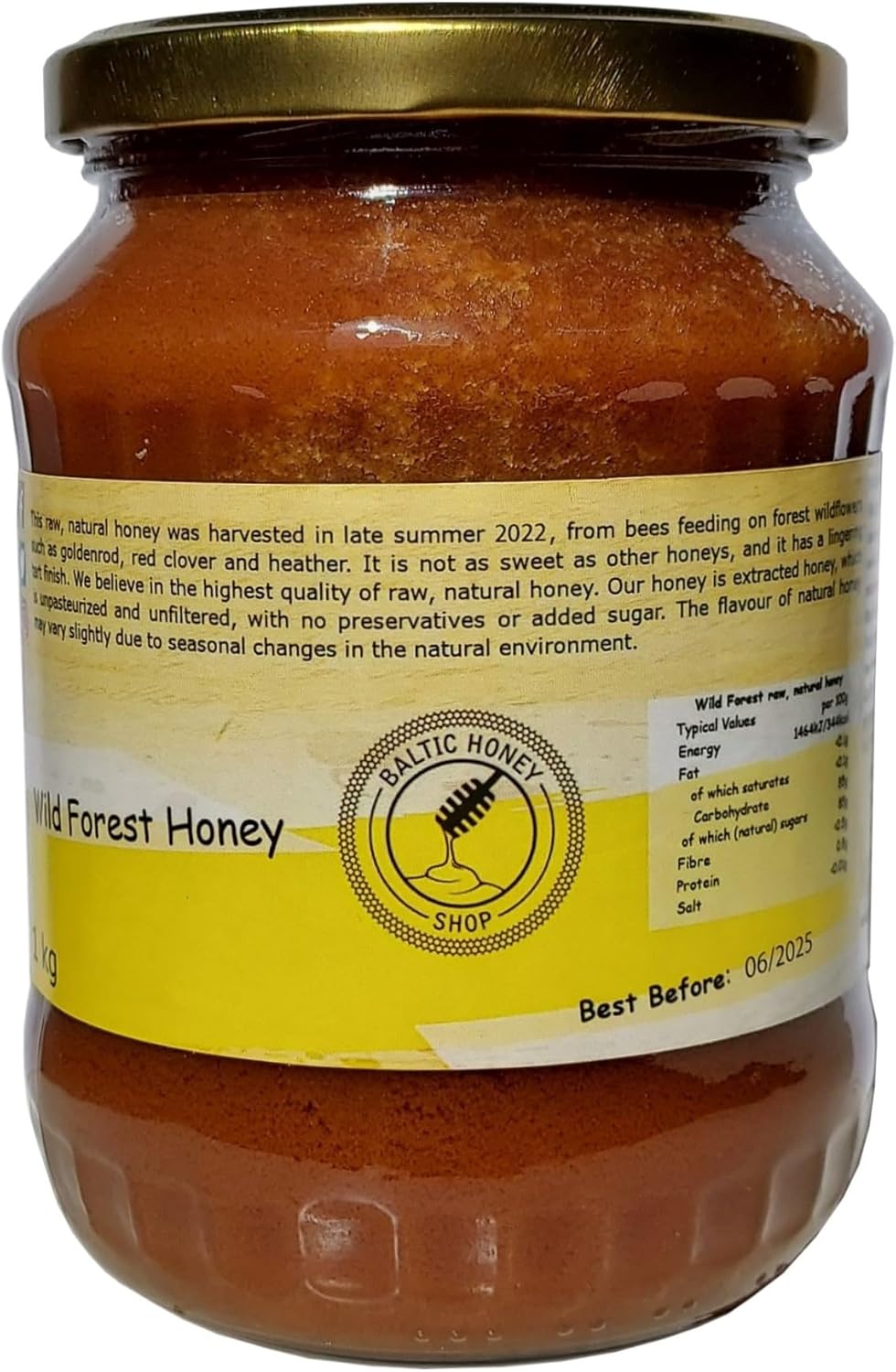 Pure Raw Honey 1 kg (Wild Forest)