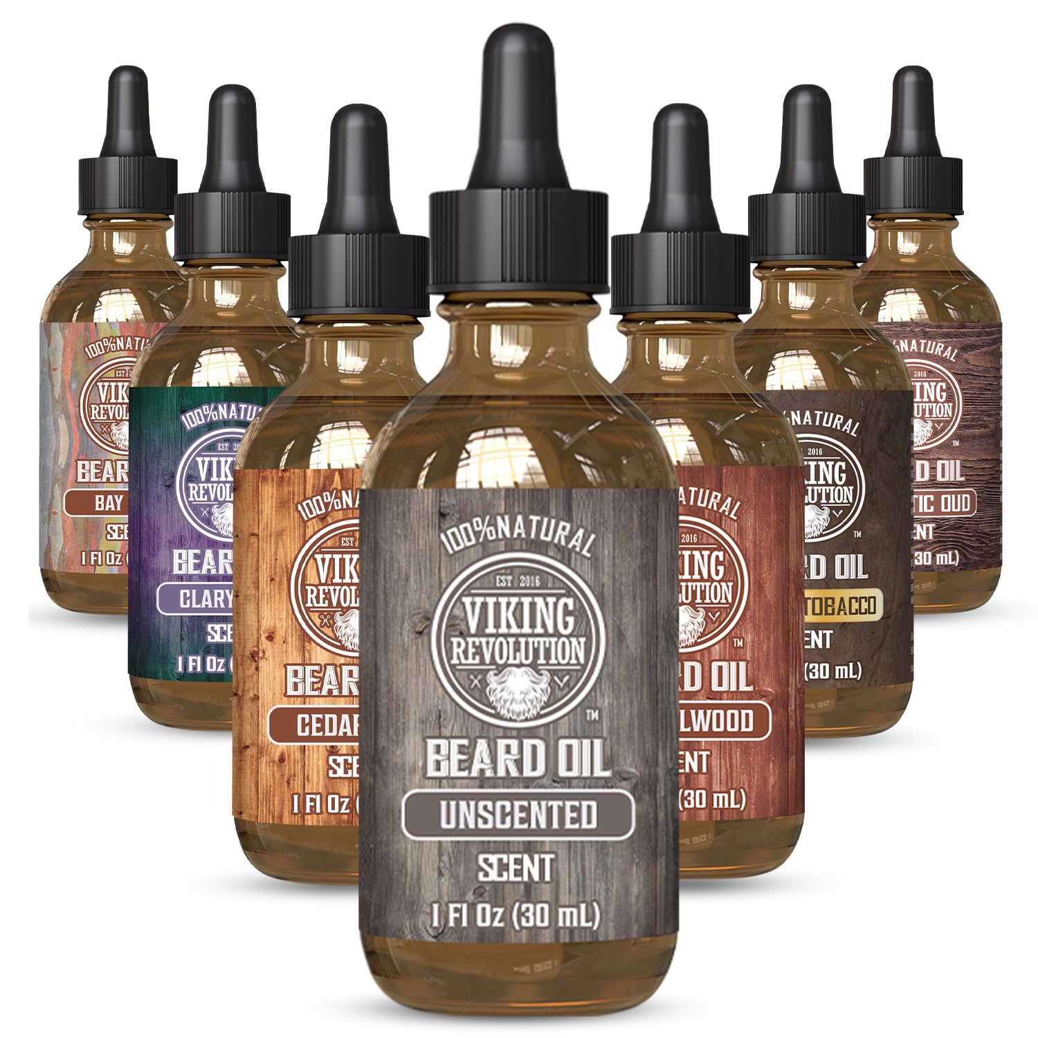 Viking Revolution Beard Oil - Unscented - 1 fl oz