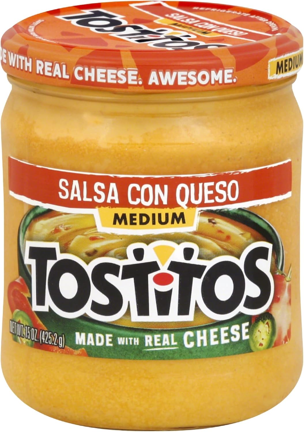 Tostitos Salsa con Queso Medium