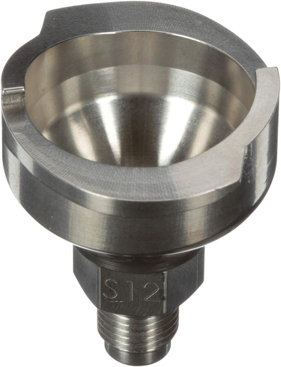 3M PPS 2.0 Spray Gun Adapter #S12, 26022, 10 mm Male, 1.0 mm Thread, Connects Select ANI, Sagola and SATA Paint Guns to PPS 2.0 Paint Spray System, 1 Pack