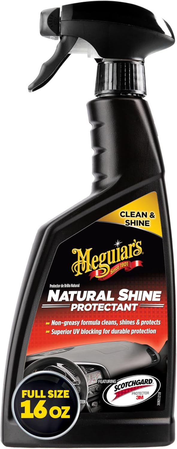 Meguiar's G4116 Natural Shine Protectant - 16 Oz Spray Bottle